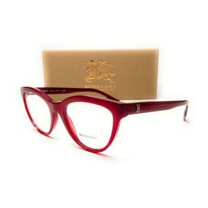 Burberry Red Demo 51mm Eyeglasses